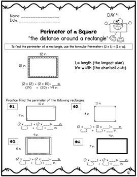 perimeter learning  home packet  teaching naturally tpt