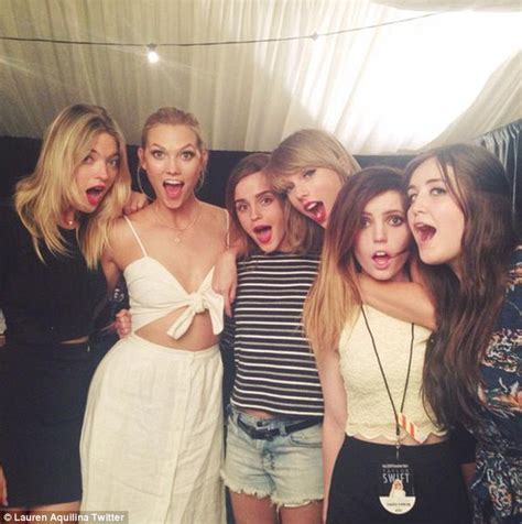 Taylor Swift At Bst Festival With Kendall Jenner Cara Delevingne And