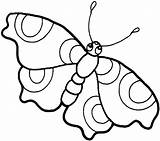 Butterfly Coloring Pages Nice sketch template