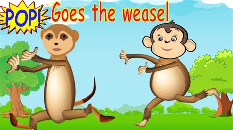 pop   weasel sing  tutorial kids song lyrics karaoke