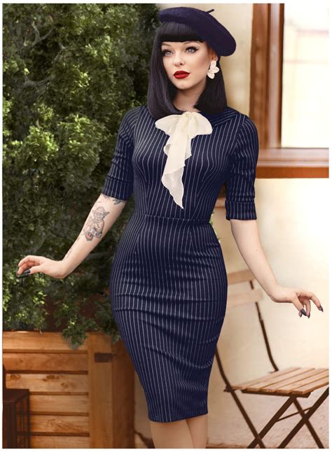 buy vintage 1950s bodycon pencil dresses 0nline british retro in 2020