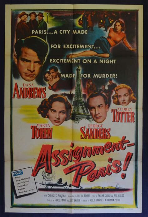 all about movies assignment paris movie poster original usa one sheet