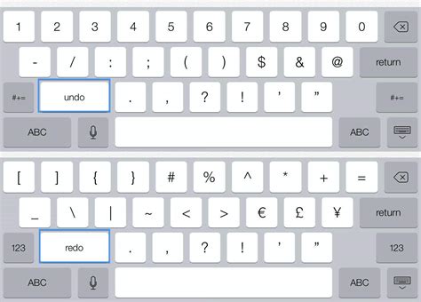 undo  redo keyboard buttons   ipad  bet ios tips cult  mac