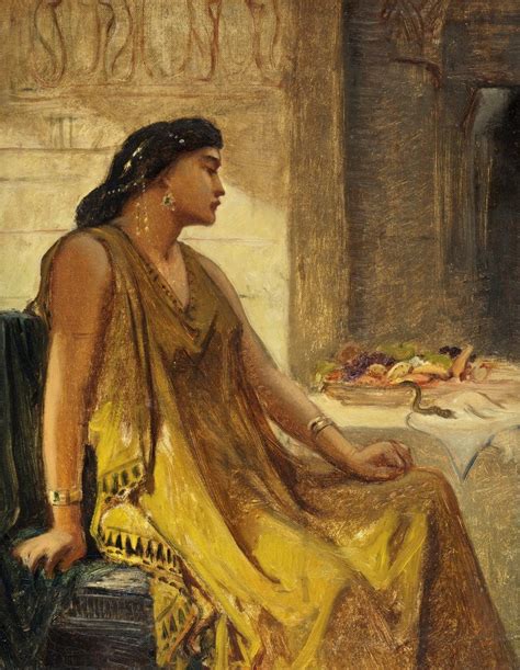Cleopatra And The Asp Posters And Prints By Edward John Poynter