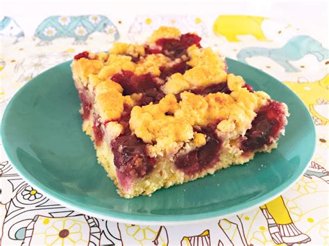 kirschstreusel vom blech meine svenja