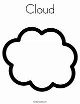Cloud Coloring Template Clouds Printable Pages Kids Cloudy Colouring Preschool Weather Printables Drawing Rain Sheet Stratus Color Clipart Clipartbest Print sketch template