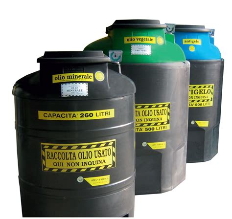patented container  waste oil storage derox