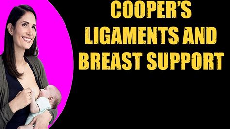 🛑coopers Ligaments And Breast Support 👉 Breastfeeding Tips Youtube