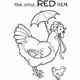 Hens Coloring Pages Print Color Kids sketch template