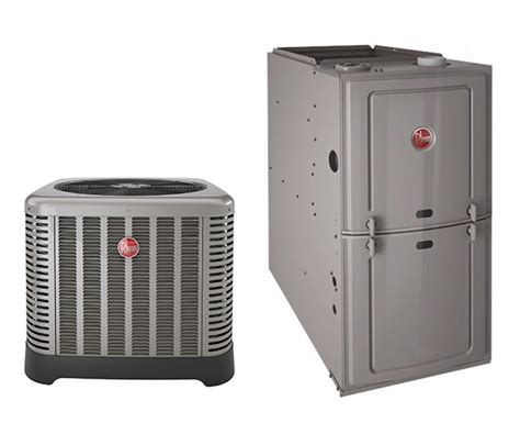 2 5 Ton Rheem Ra1430aj1na 15 1 Seer With R802va050317msa Air Handler