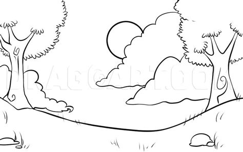 draw day coloring page trace drawing