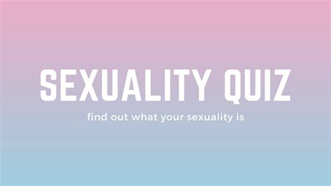 Sexuality Quiz What Is Your Sexuality Unite Uk