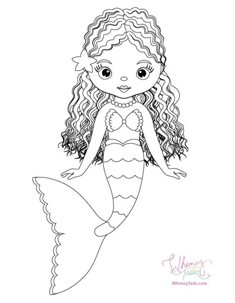mermaid tail sheets coloring pages
