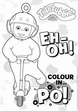Sheets Teletubbies Colouring Coloring Activity Birthday Pages Po Kids Color Kleurplaten Party Kleurplaat Let Colour Choose 2nd Old Ak0 Cache sketch template