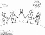 Coloring Children Pages Around Color Map Printable Small Getcolorings Getdrawings sketch template