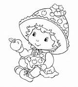 Shortcake Strawberry Coloring Pages Printable Little Momjunction sketch template