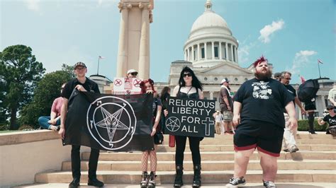‘hail satan review pitchforks black clothes and good deeds the