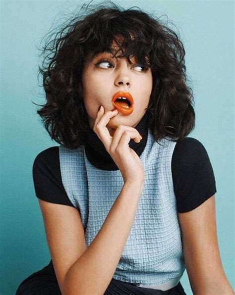 Curly Bob Hairstyles Coiffure Haircut Bangs Sexy French Girl Cool