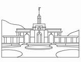 Lds Temples Slc sketch template