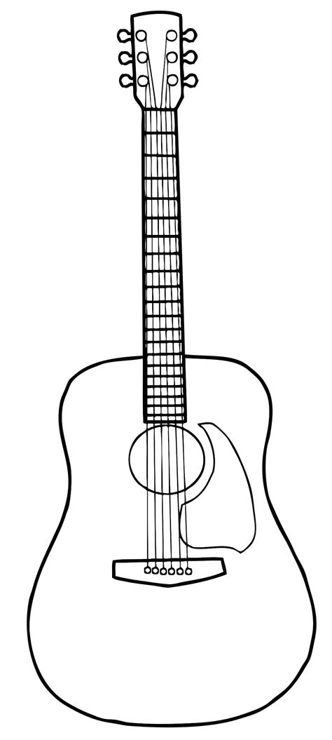 printable guitar templates