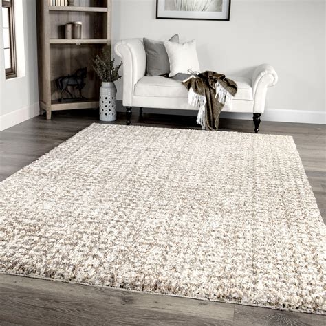 white area rug