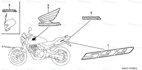 honda motorcycle  oem parts diagram  marks partzillacom