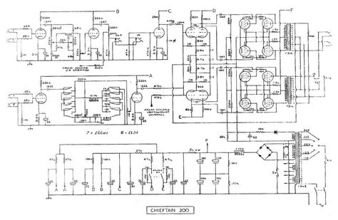 selmer chieftan  amplifier schematic