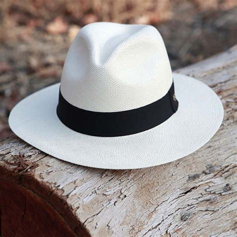 austral hats white panama hat  black band hats unlimited
