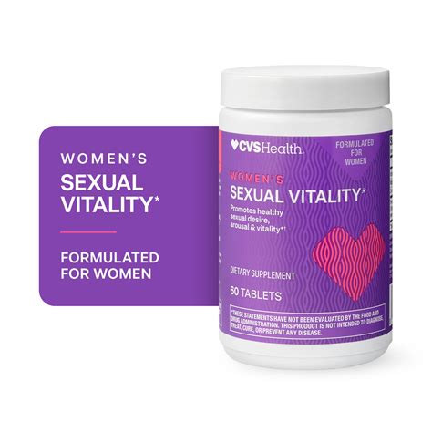 Cvs Health Women S Sexual Vitality 60 Ct Ingredients Cvs Pharmacy