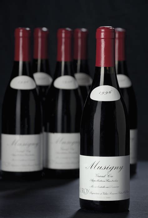 domaine leroy musigny   bottles  lot christies