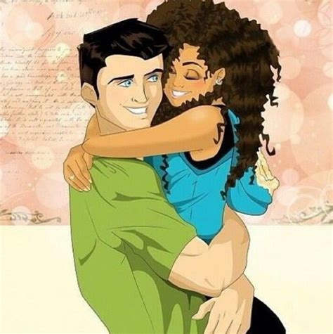 isn t this just cute interracial couples cartoon interacial love