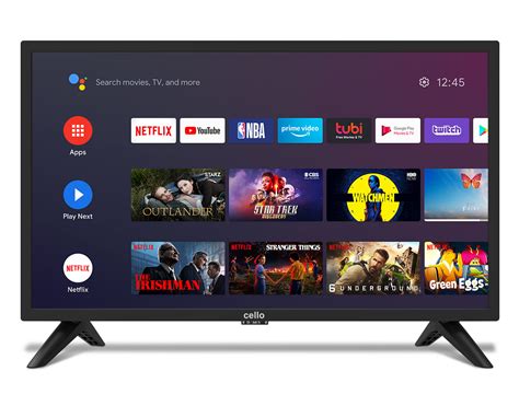 smart android tv  google assistant  freeview play digital tec  cello