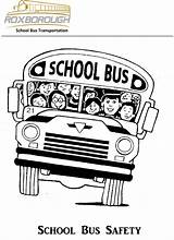Bus Safety Tips Colouring Book School Kids sketch template