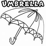 Umbrella Chuva Guarda Paraguas Albanysinsanity Colorironline sketch template
