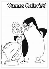Madagascar Pinguins Bibi Leitura Pontos sketch template