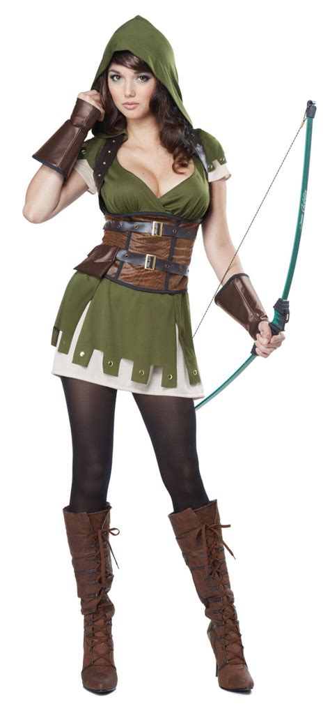 Renaissance Lady Robin Hood Medieval Times Adult Costume Ebay