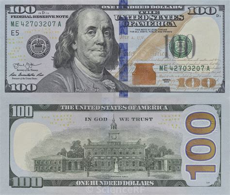 printable  dollar bill front
