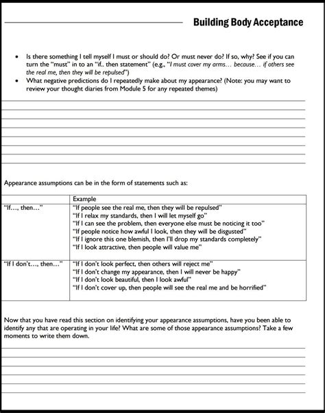 adult mental health worksheets printable ronald worksheets