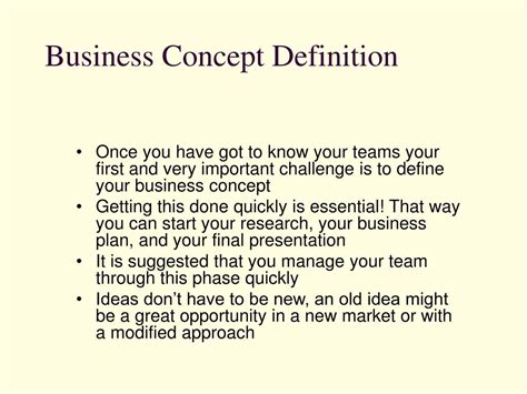 brainstorm  select business concept powerpoint