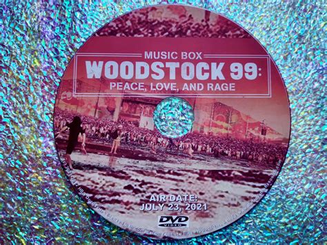 woodstock  peace love  rage dvd  box documentary series