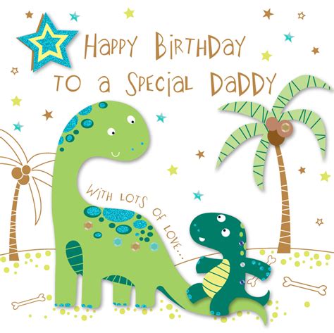 Special Daddy Happy Birthday Greeting Card Cards