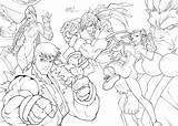 Streetfighter Deviantart Coloring Carlosgomezartist Fighter Street Pages Drawings Colour 2005 sketch template