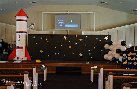 ideas   space themed party  vbs