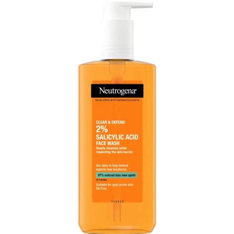 neutrogena clear defend facial wash ml compare prices   buy trolleycouk
