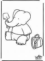 Babar Colorir Olifant Dinverno Elephant Ausmalbilder Kleurplaten Embroidery Funnycoloring Lilicatt Gostaria Zee Advertentie Anzeige Pubblicità sketch template