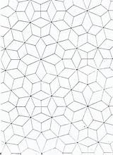 Coloring Geometric Pages Tessellations Shape Basic Templates Popular Coloringhome sketch template