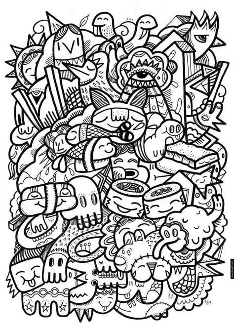 doodle ideas coloring books cartoon coloring pages coloring