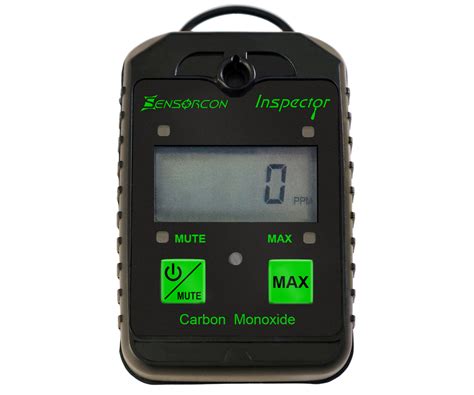 portable carbon monoxide detector meter  inspector sensorcon
