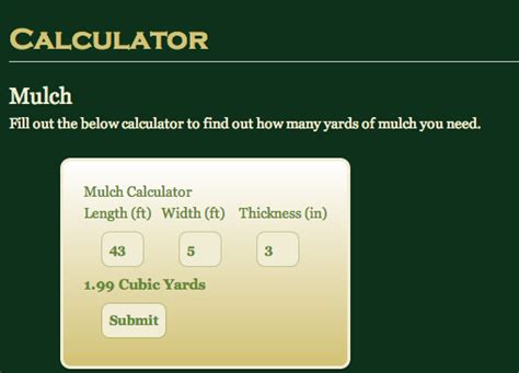 jalopyheadcom mulch calculator  jquery