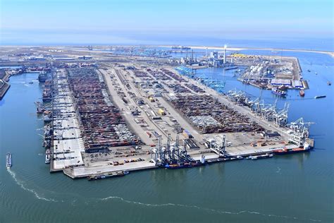 port  rotterdam hails   time success port technology international